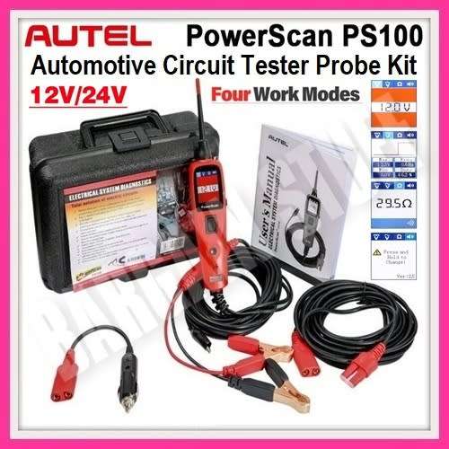 Other Diagnostic Tools Autel PowerScan PS100 Automotive Circuit